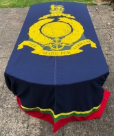 ROYAL MARINES FUNERAL DRAPE