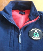 Royal Marines Navy Fleece with Red