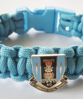 40 Commando Paracord Wristband - shield