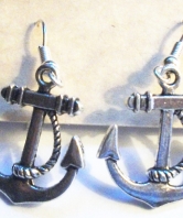 Royal Marines Ladies Fouled Anchor Earrings