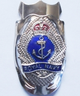 Royal Navy Kings Crown Walking Stick Mount