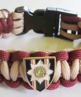 Cheshire Regiment Paracord Wristband