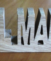 Royal Marines Scrollsaw Desk Ornament