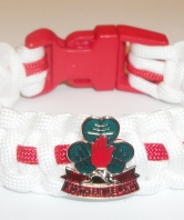 Northern Ireland / Ulster Paracord Wristband - Sha