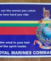 It's not the waves that you catch RM car sticker
