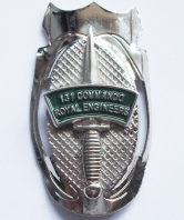 131 Commando Royal Engineers Walking Stick Mount